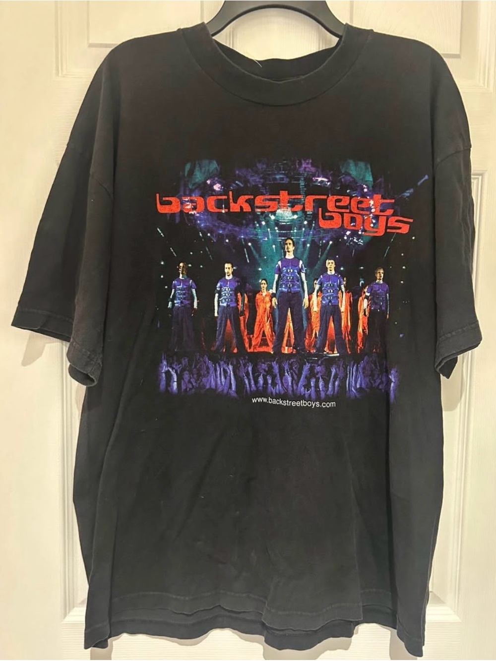 Backstreet Boys Black Graphic Tour Tee